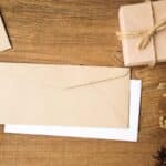 como fazer envelope de papel