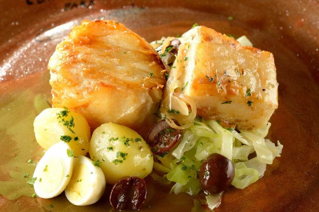 salada de bacalhau com batata