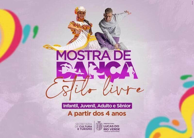 cultura abre inscricoes para mostra de danca estilo livre