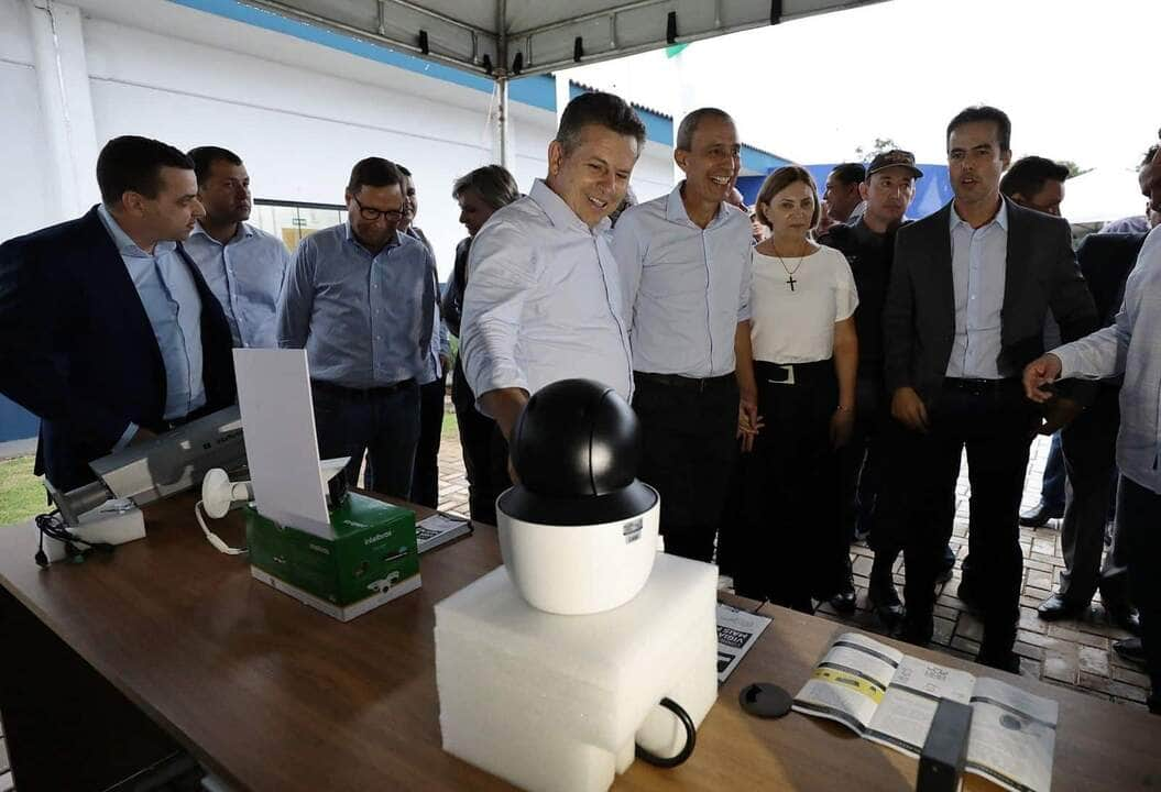 Entrega das câmeras em Lucas do Rio Verde  - Foto por: Mayke Toscano/Secom-MT