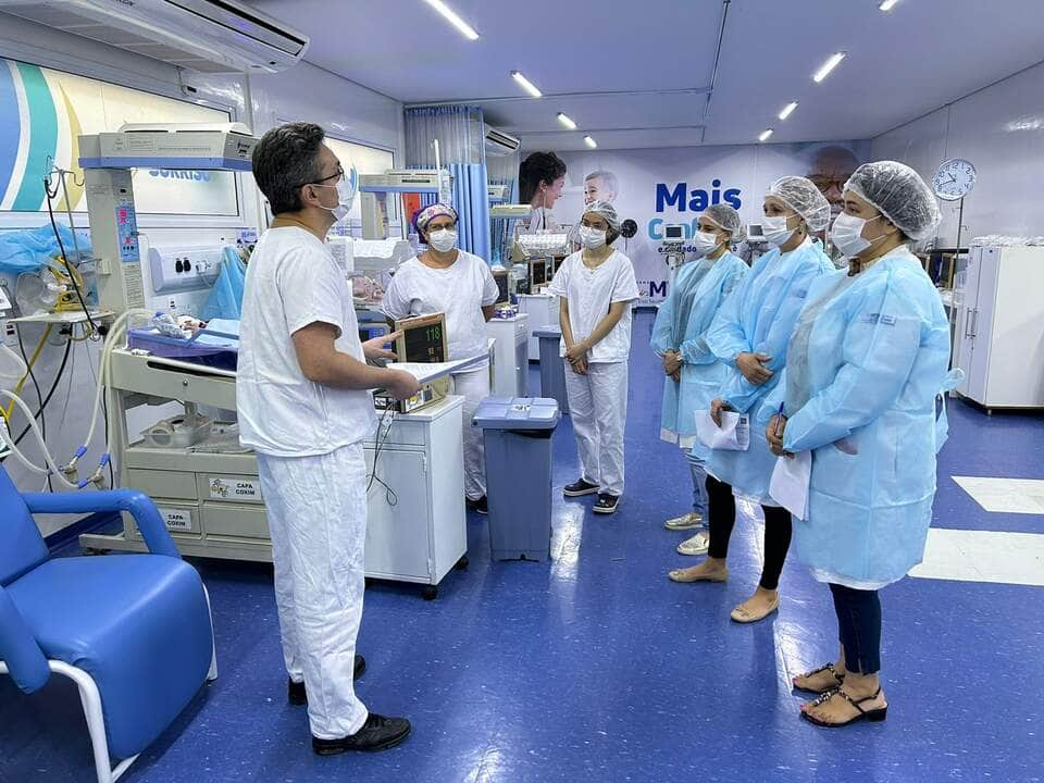 No Hospital Regional de Sorriso, as visitas ocorrem de segunda a sexta-feira na UTI adulto e na clínica médica  - Foto por: SES-MT