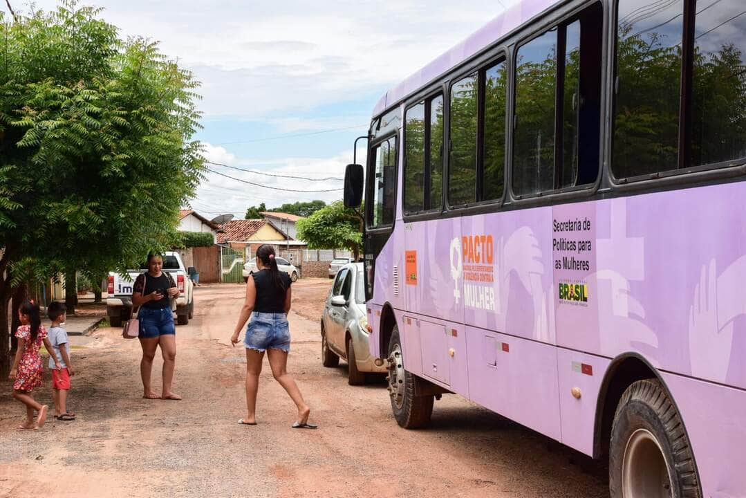 A ação levará serviços de cidadania e sociais para os moradores de Chapada dos Guimarães, com destaque para a prevenção e o combate à violência doméstica.  - Foto por: João Reis