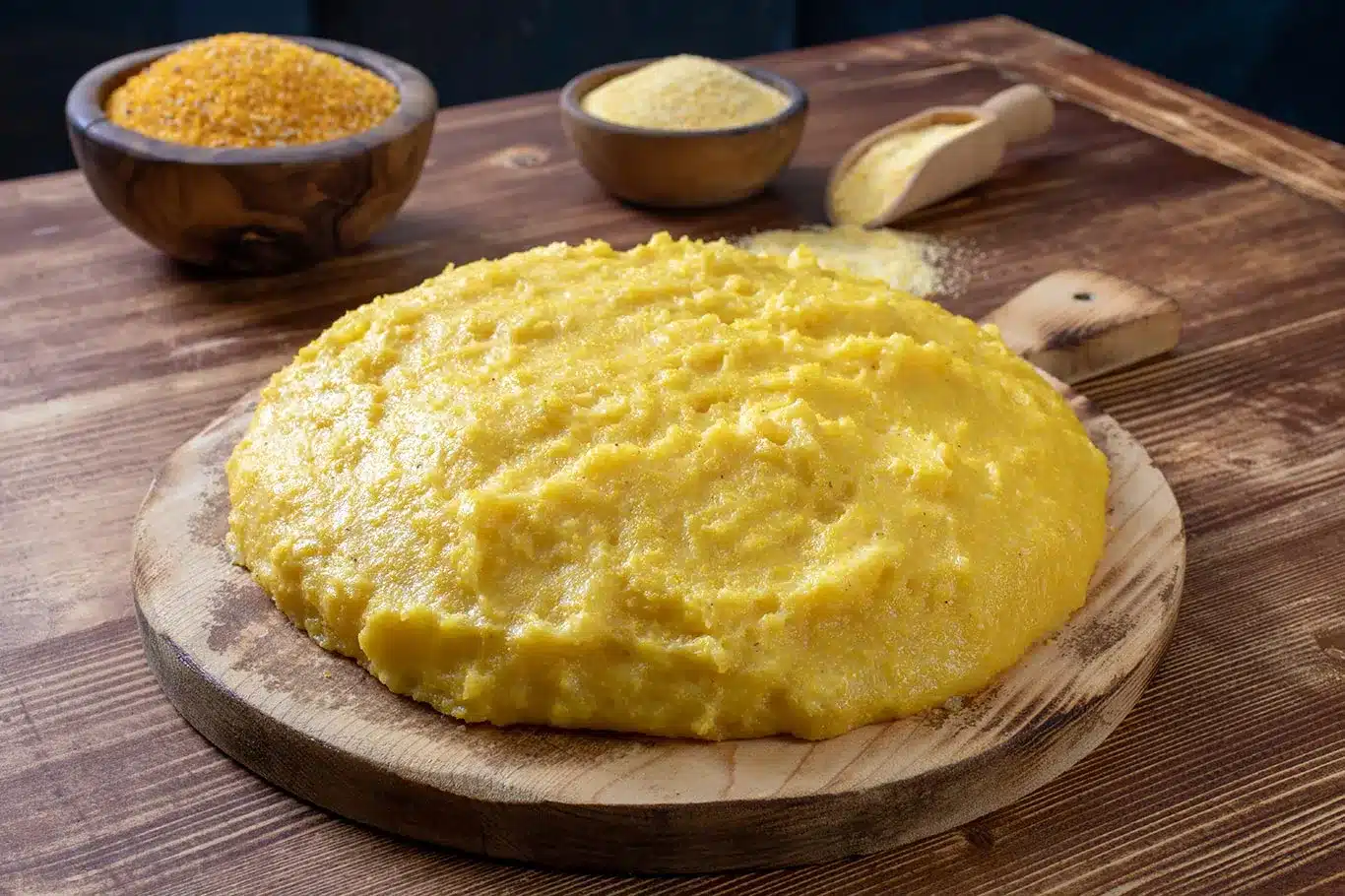 A polenta era um prato muito popular nos lares mais humildes da Itália por ser uma receita muito económica e bastante comum. A sua preparação é super simples e vem fenomenal como acompanhante de outros pratos.