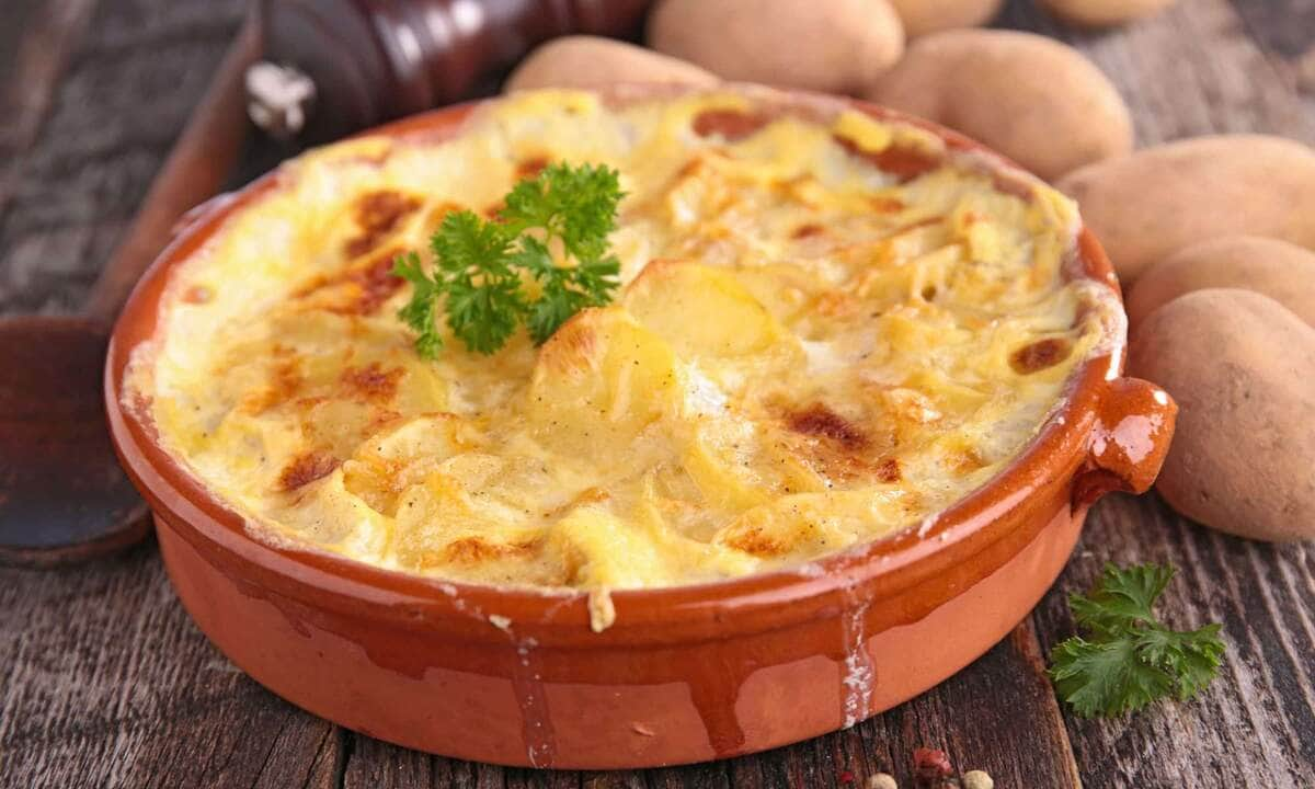 receita de batata gratinada