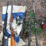 Armas apreendidas durante fiscalização da Operação Amazônia  - Foto por: Sema-MT