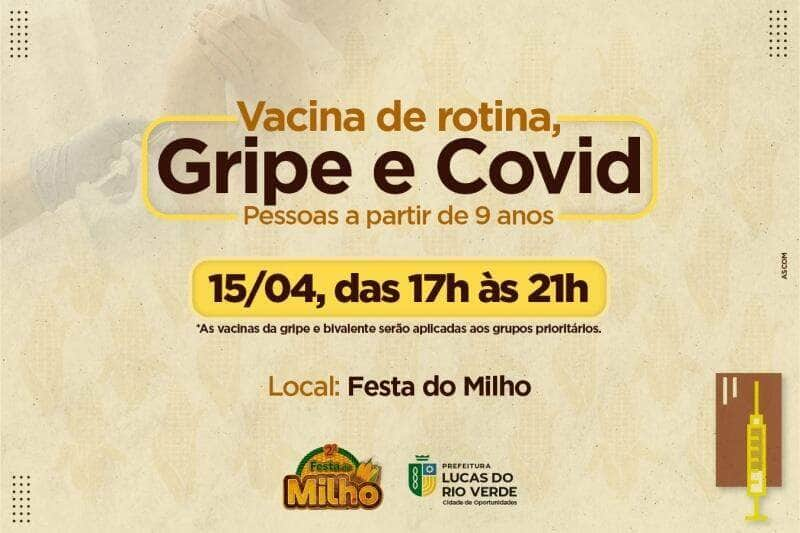 2ª edicao da festa do milho tera vacinacao de rotina gripe e covid 19