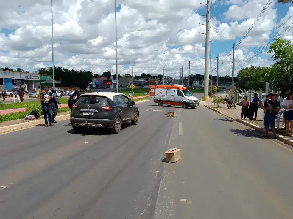 Irmãs são atropeladas em cima da faixa de pedestre em rodovia de Mato Grosso