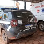 Jovem e preso por agredir a ex mulher em Mato Grosso
