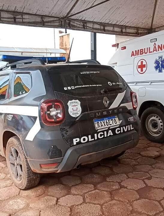 Jovem e preso por agredir a ex mulher em Mato Grosso