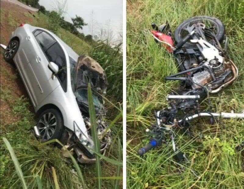 Mae e filha de 8 anos morrem atropeladas por carro desgovernado na MT 320 em Mato Grosso