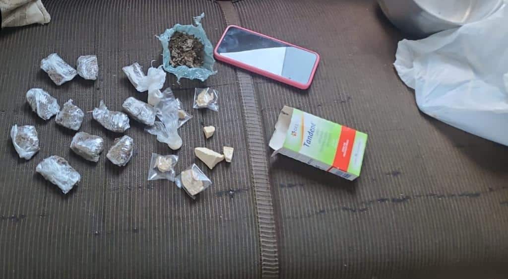 Suspeito de comercializar drogas em regiao de chacara de lazer e preso em Sinop