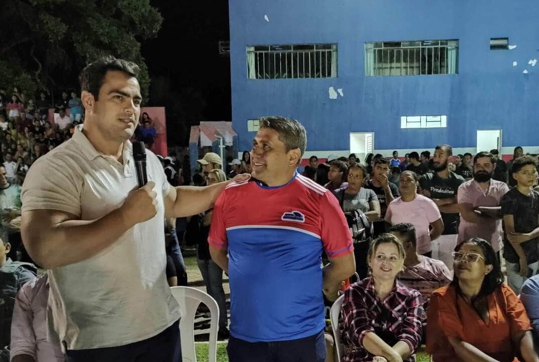 Cida Rodrigues | David Moura agradece parceria do prefeito Éder Marquis na realização dos Jogos em Arenápolis