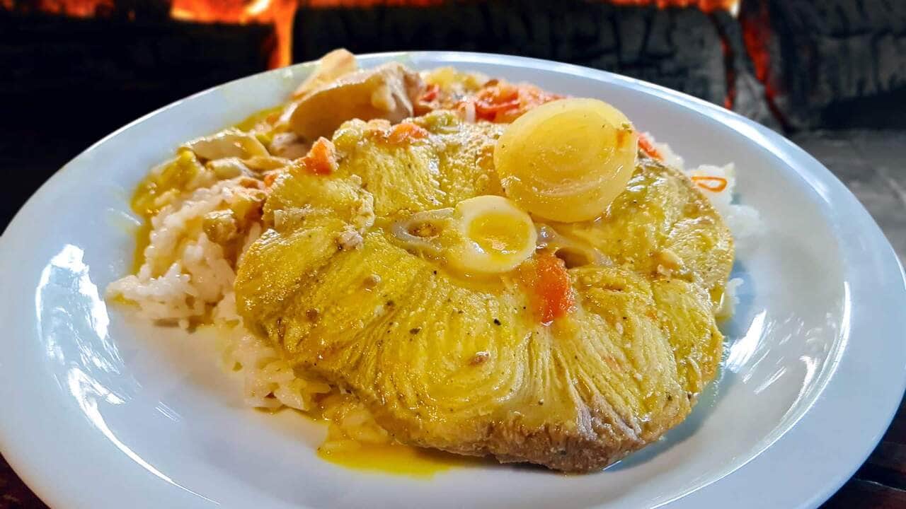 como fazer cação no forno