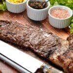 como fazer fraldinha na churrasqueira