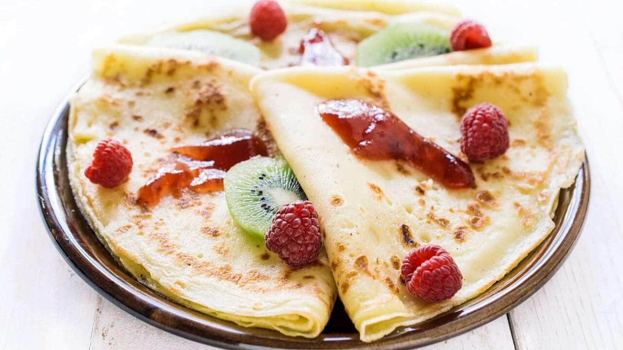 como fazer panqueca doce