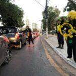 Pit Stop educativo na avenida São Sebastião, em Cuiabá  - Foto por: Assessoria/Detran-MT