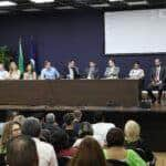 Reunião gerencial para tratar do Protocolo Emergencial de Segurança nas escolas  - Foto por: Secom-MT