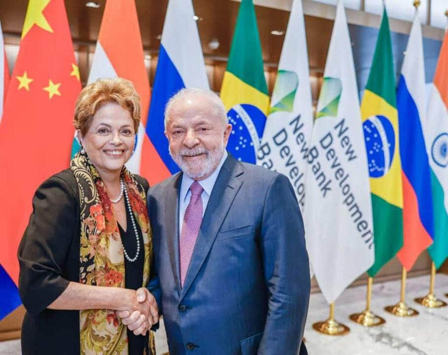 lula destaca vies social do banco do brics em posse de dilma rousseff