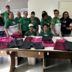 mulheres do municipio concluem o curso de confeccao de vestuario basico