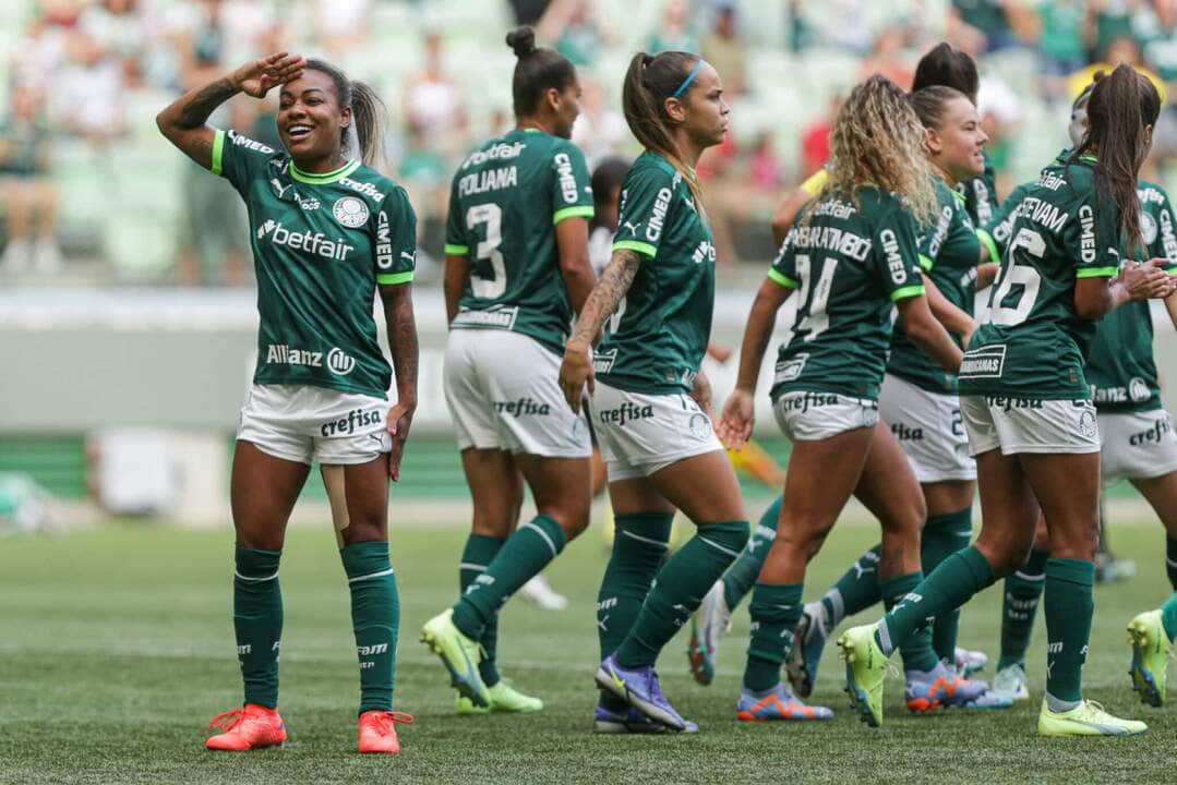 palmeiras goleia por 11 a 0 e assume 3ª posicao do brasileiro feminino scaled