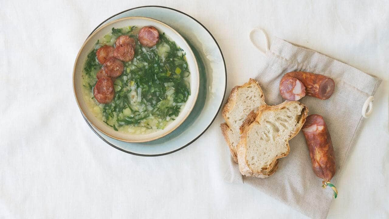 receita de caldo verde