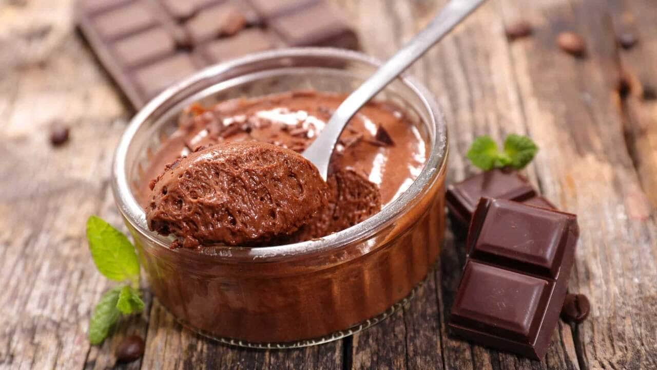 receita de mousse de chocolate