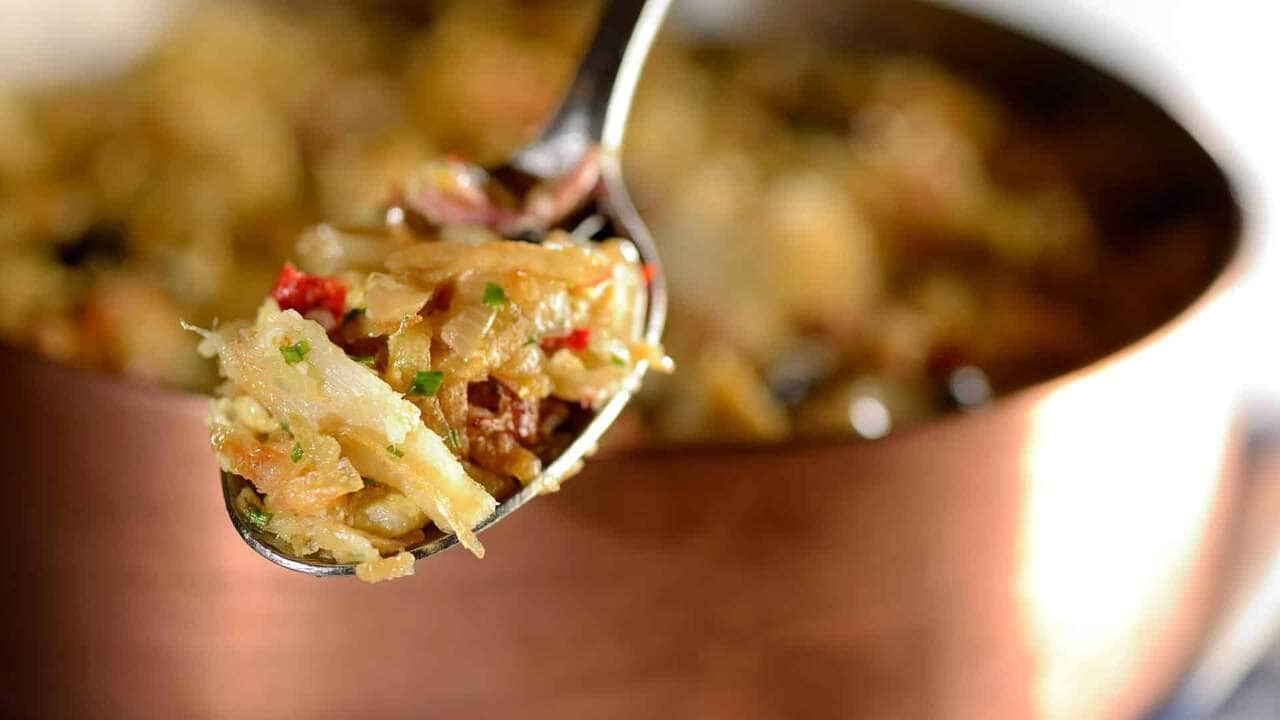 receitas com bacalhau desfiado