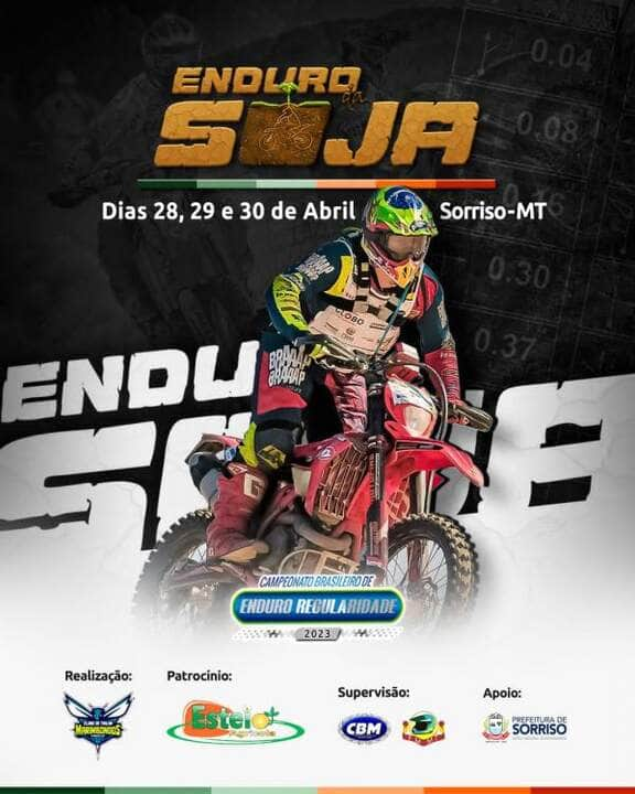 sorriso sedia a 18ª edicao do tradicional enduro da soja