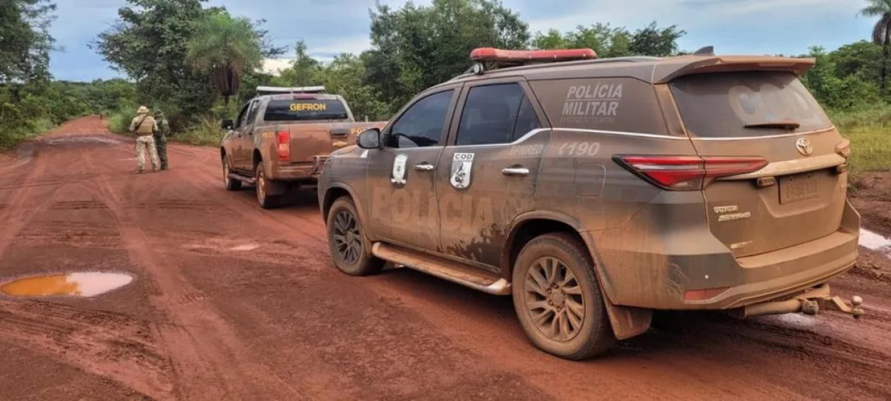Cerca de 130 policiais de Mato Grosso continuam nas buscas pelos criminosos no Estado do Tocantins