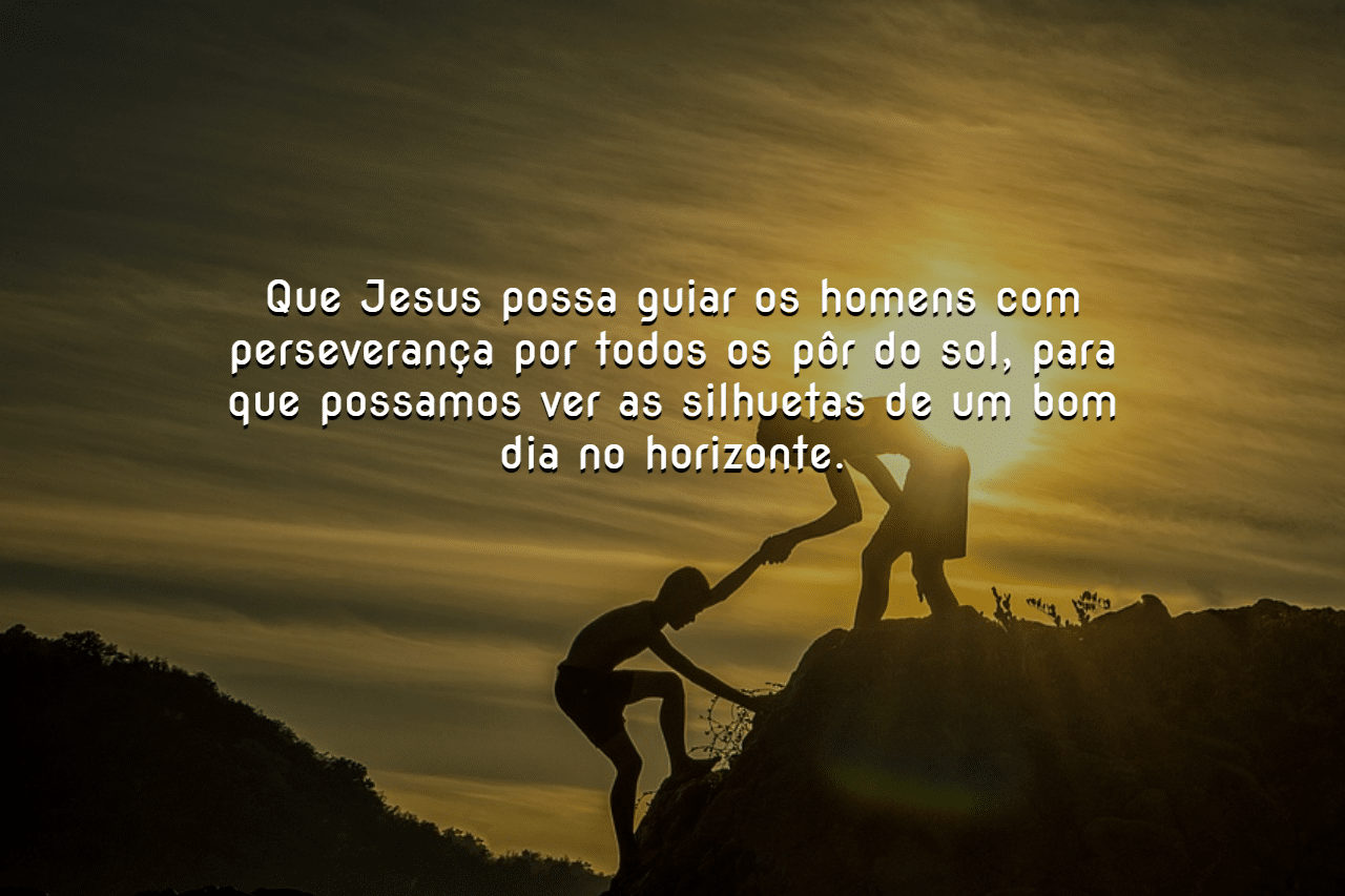 10 mensagens de bom dia para status do whatsapp por do sol homens silhuetas imagem 7