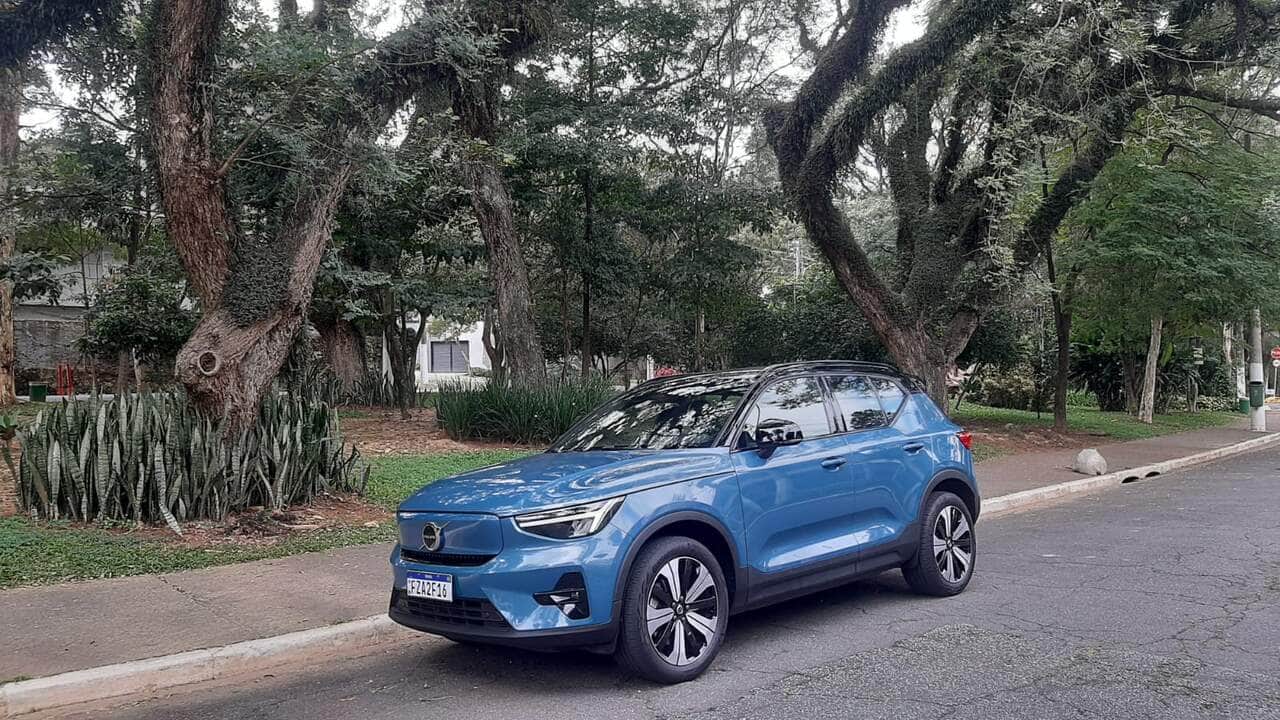 Conheça o Volvo XC40 Recharge: Linha eletrificante 2 A eletrificante linha Volvo XC40 Recharge Sergio Dias 9