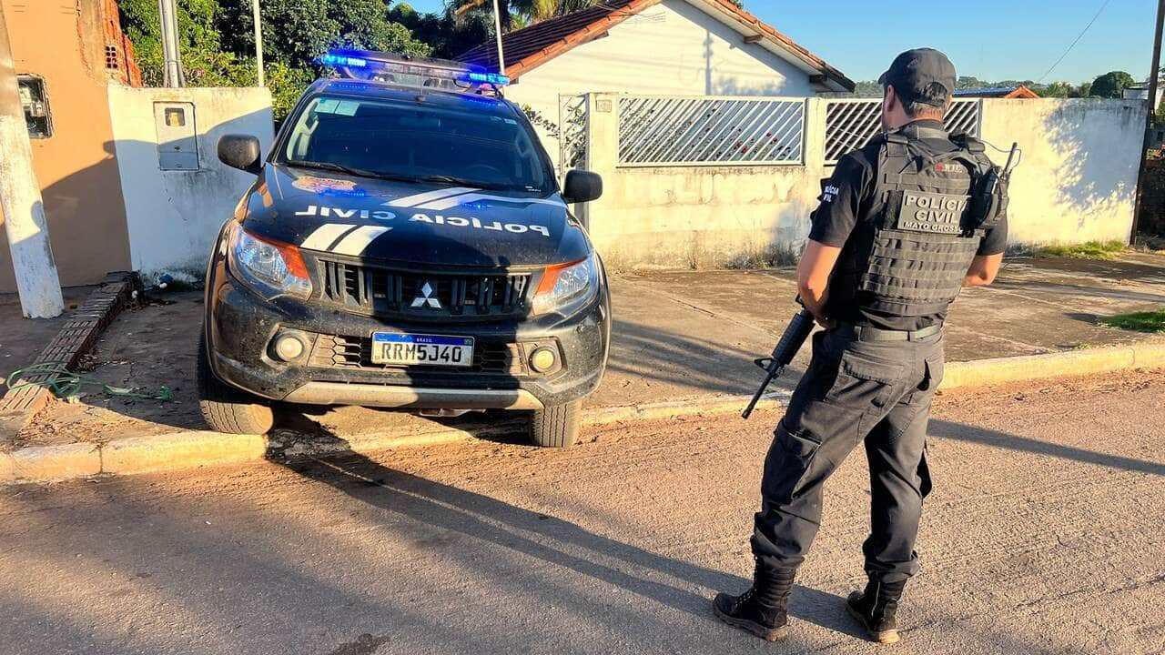 Policia Civil cumpre 35 mandados em operacao de combate ao trafico em Araputanga