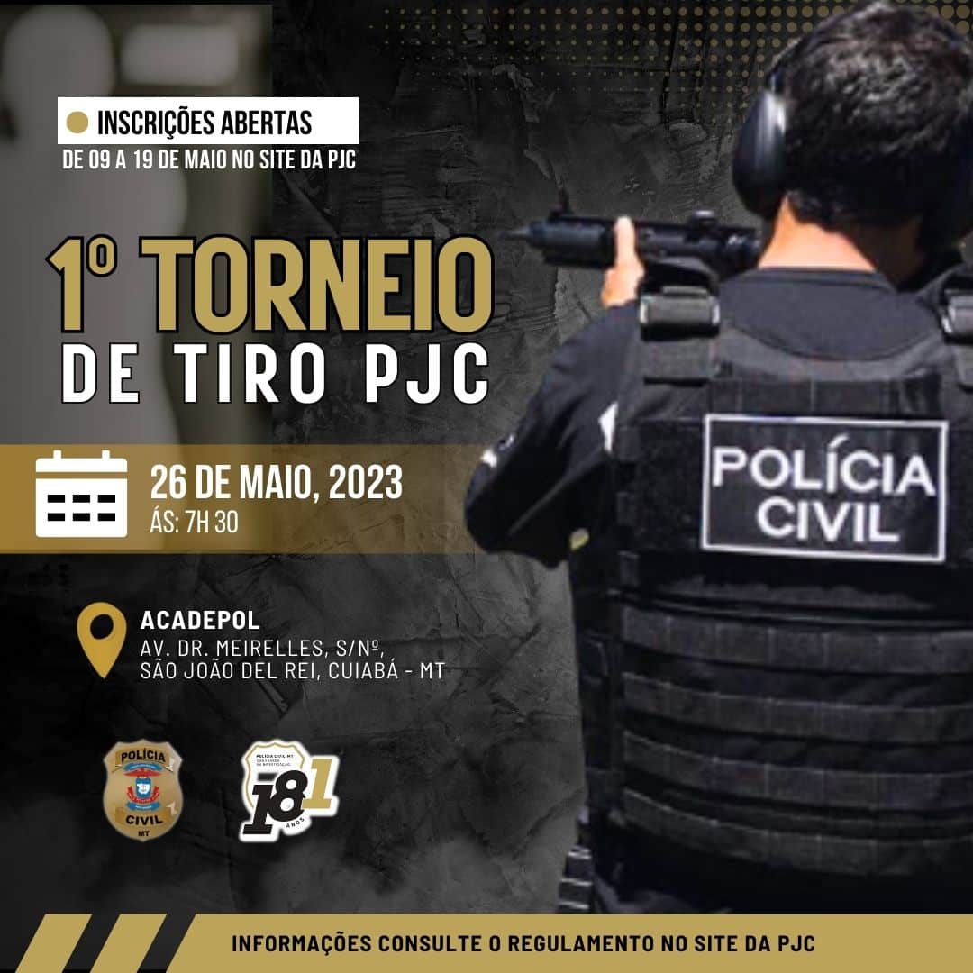 Policia Civil promove 1o Torneio de Tiro entre servidores da instituicao em Mato Grosso