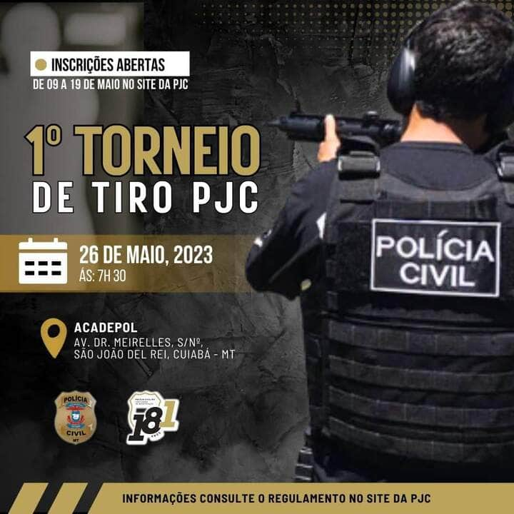 Policia Civil promove 1o Torneio de Tiro entre servidores da instituicao em Mato Grosso