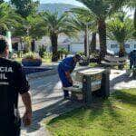 Policia atua em operacao para limpeza de mensagens de apologia ao crime em Barra do Garcas