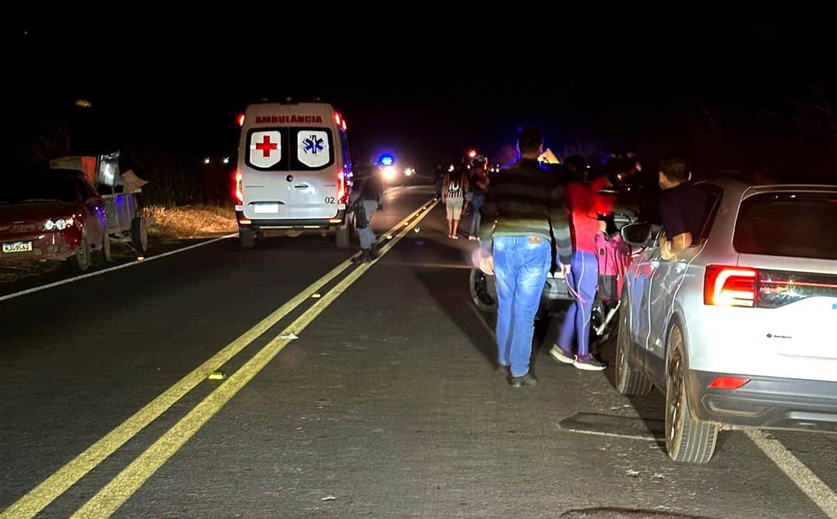 Acidente deixa duas pessoas mortas na MT-010 em Rosário Oeste. Crédito: Rosário News.