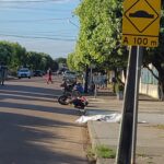 Motociclista morre ao colidir motocicleta em Sinop