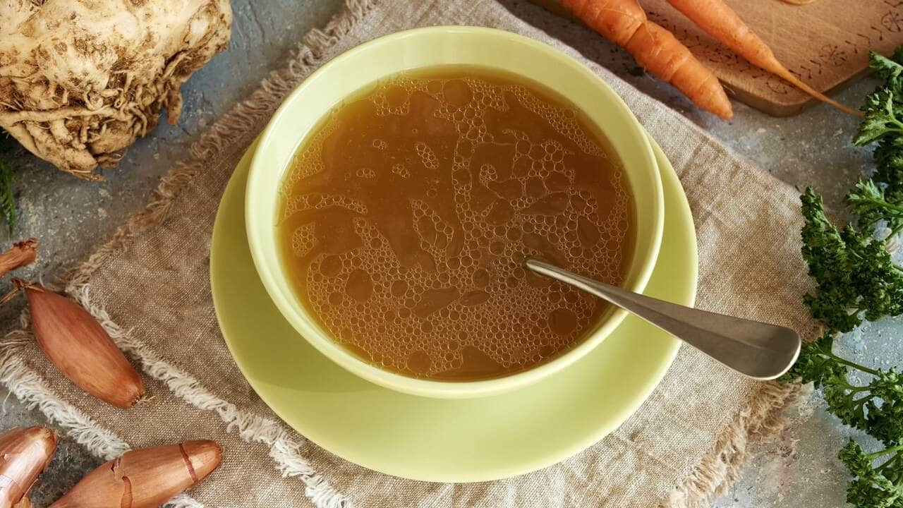 como fazer caldo de mocotó