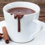 como fazer chocolate quente