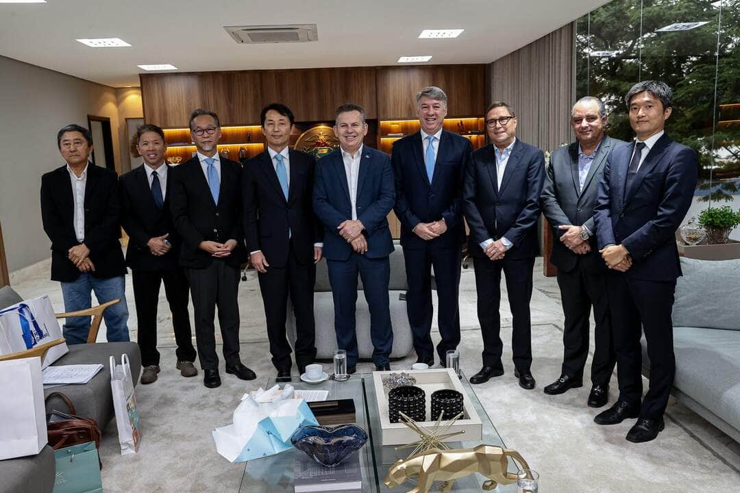 Embaixador do Japão quer trazer mais turistas japoneses a Mato Grosso 2 Mayke Toscano/Secom-MT | Governador Mauro Mendes recebe o embaixador do Japão no Brasil, Teiji Hayashi