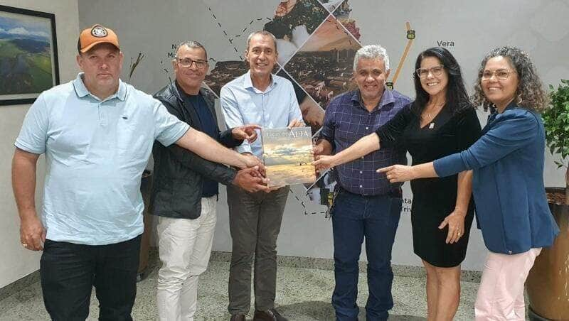 executivo recebe vereadores de rondonia que tem municipio como referencia em agricultura