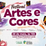 festival artes e cores acontece no proximo domingo 28