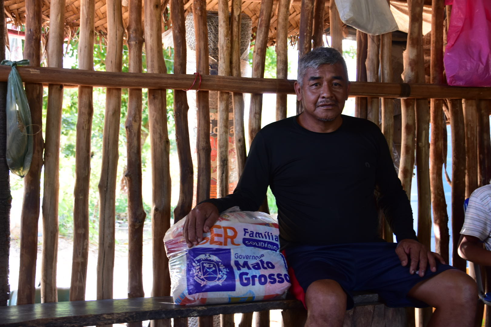 João Reis/Setasc | Entrega de cesta básica e kit de limpeza para aldeias indígenas. 