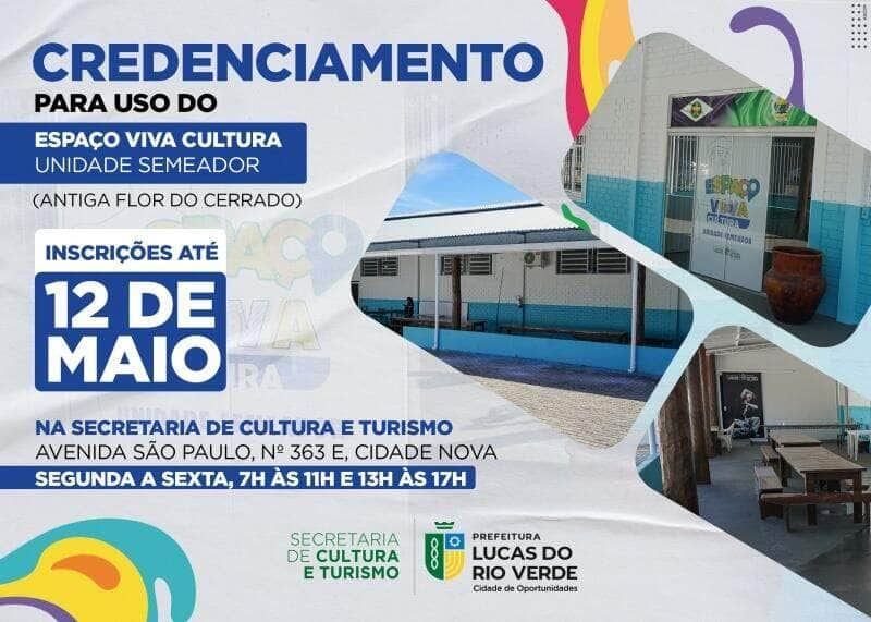 inscricoes para associacoes utilizarem o novo espaco de cultura terminam nesta sexta feira 12