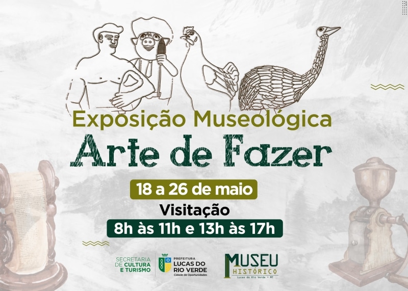 museu historico de lucas do rio verde fara exposicao em comemoracao ao dia internacional do museu