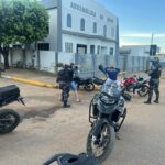 Equipes do policiamento especializado de moto-patrulhamento reforças as ações  - Foto por: 12ºBPM/Sorriso
