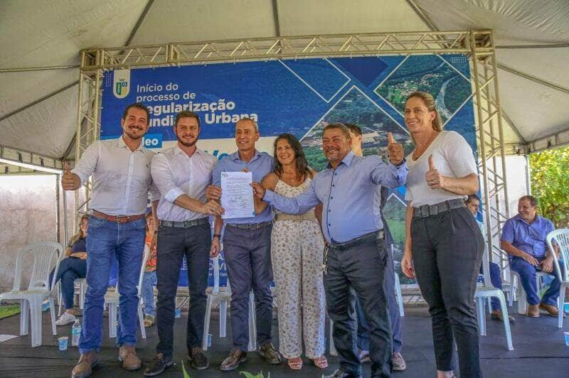 prefeitura de lucas do rio verde instaura processo de regularizacao fundiaria urbana no colina verde