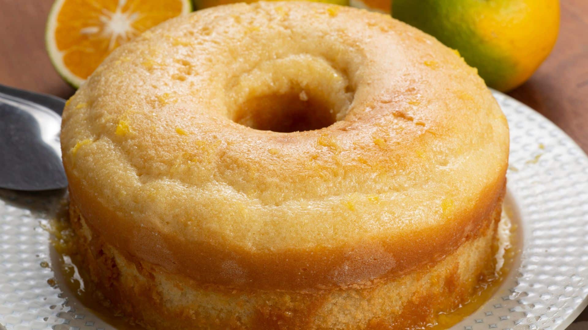 receita de bolo de laranja simples