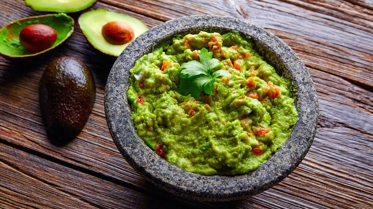 receita de guacamole