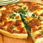 receita de quiche de espinafre